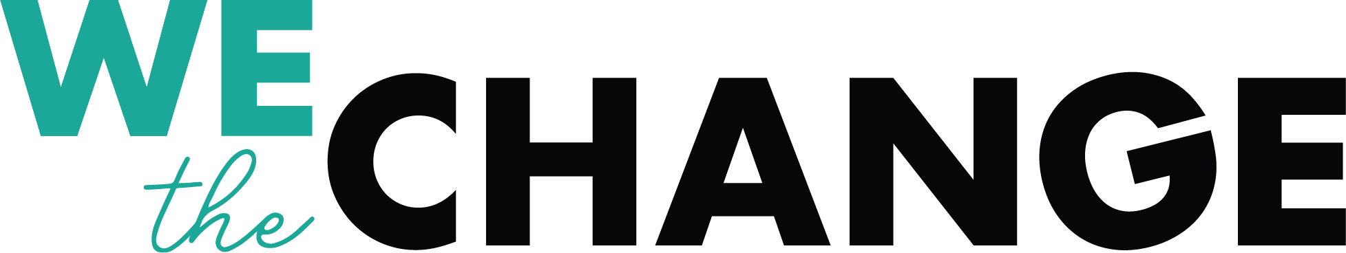 We The Change logo