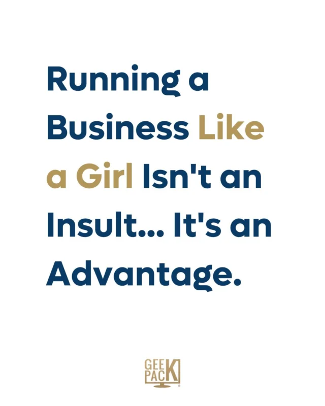 If you’ve ever been made to feel too emotional, too uncertain, too much…  this one’s for you.

Because what the world sees as weakness? That’s your superpower.

💡 Your emotional intelligence helps you connect deeply with your customers.
💡 Your empathy makes you a better leader.
💡 Your sensitivity is not a flaw, but a survival skill in this noisy, fast-moving world.

❌ You don’t need to hustle like anyone else.
❌ You don’t need to scale at someone else’s pace.
❌ You get to do it like a girl - with grit, grace, and strategy that actually works for you.

That’s what our brand new weekly newsletter, Entrepreneur Like a Girl is all about.

The first edition will go out on May 13th! We’re preparing it with a lot of thought and care - and we’d LOVE it for you to be there to read it.

👉 Subscribe FREE & start redefining what success your way really looks like. Comment 'LIKE A GIRL' to join us!

#EntrepreneurLikeAGirl #WomenInBusiness #GeekPack #AuthenticEntrepreneurship